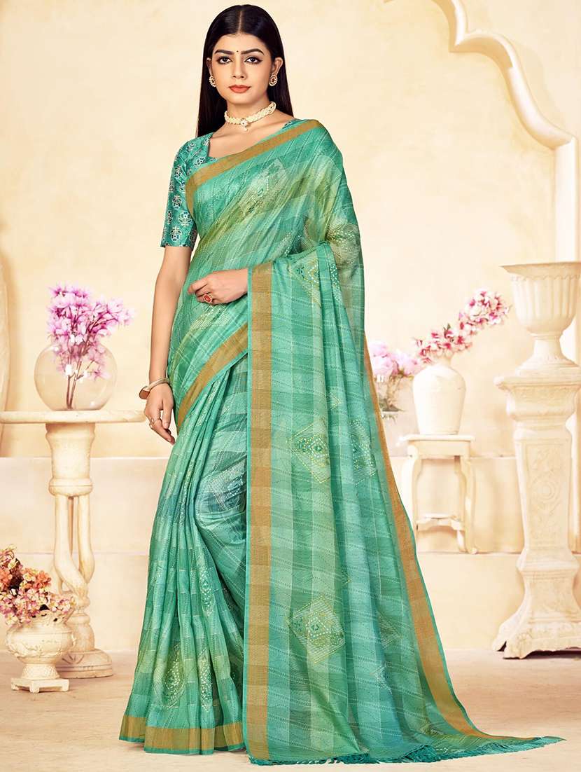 women printed saree