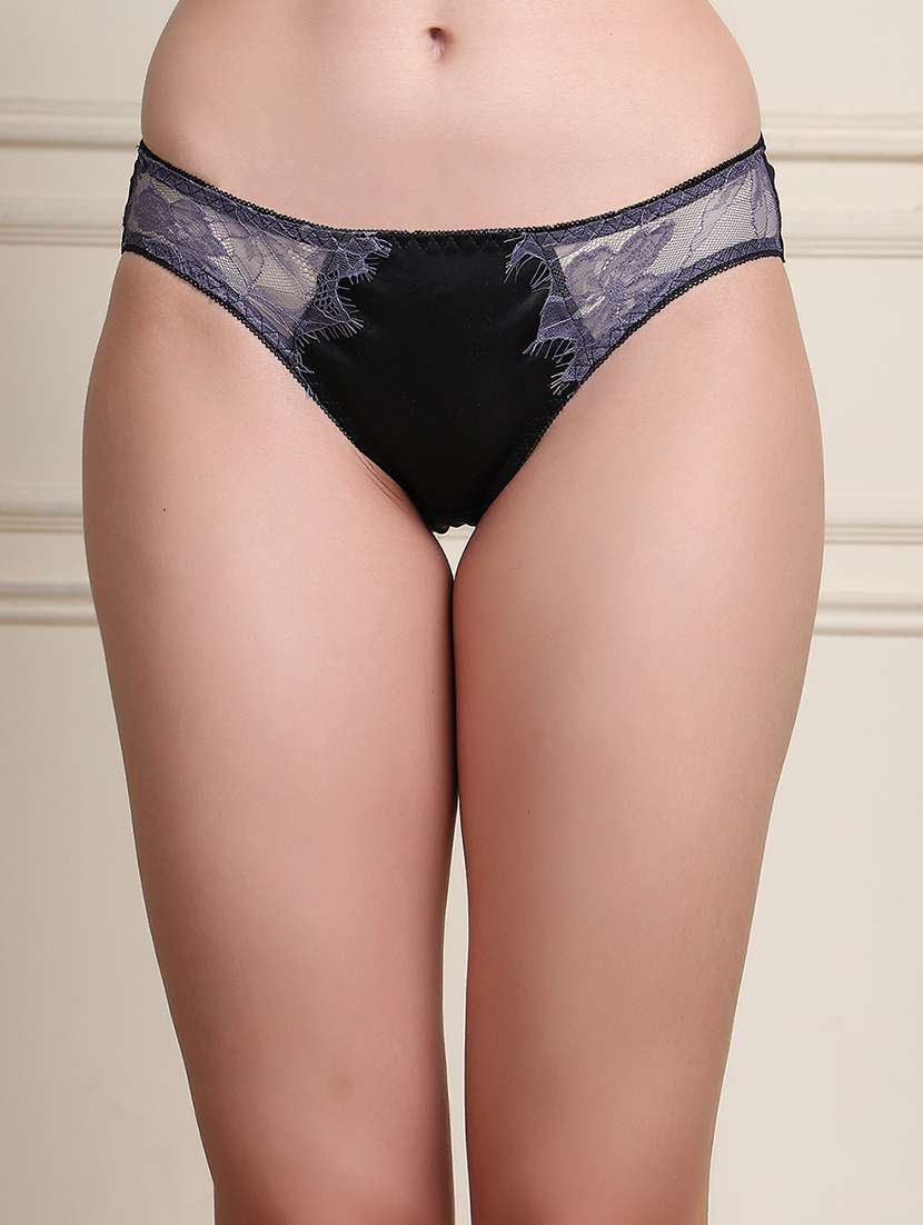 women black lace bikini panty