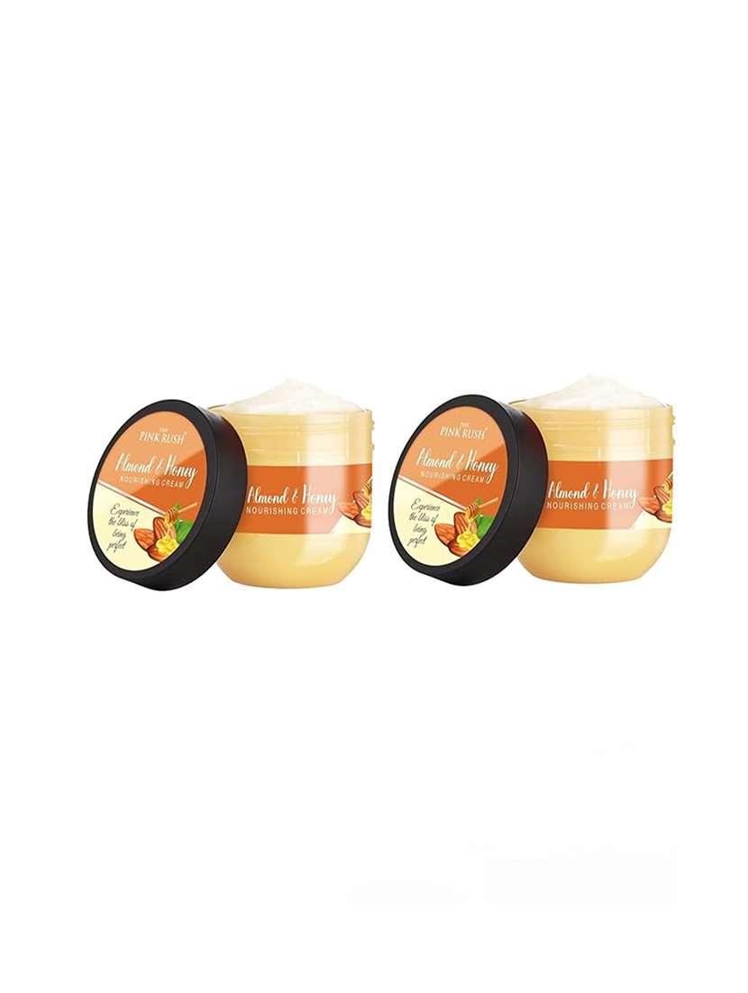 the pink rush-almond & honey cream-200 gm