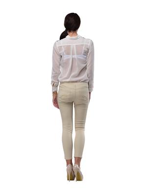 Trendy Khaki Trousers - 26733 - Standard Image - 4