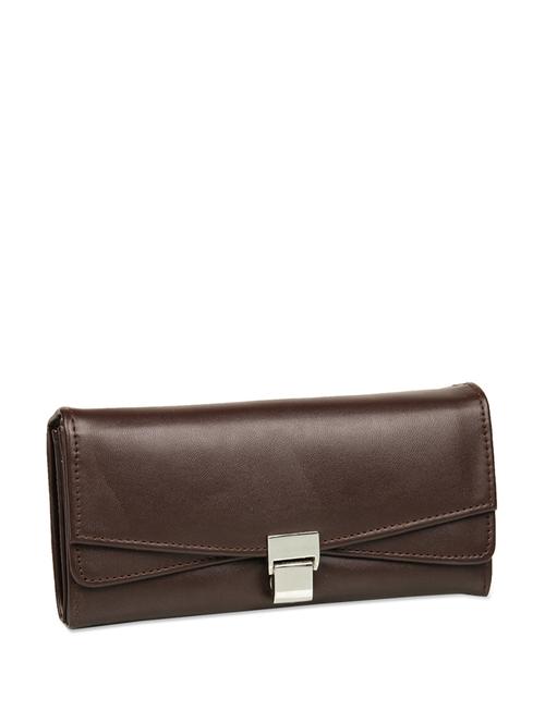 Chocolaty Brown Wallet - ALESSIA