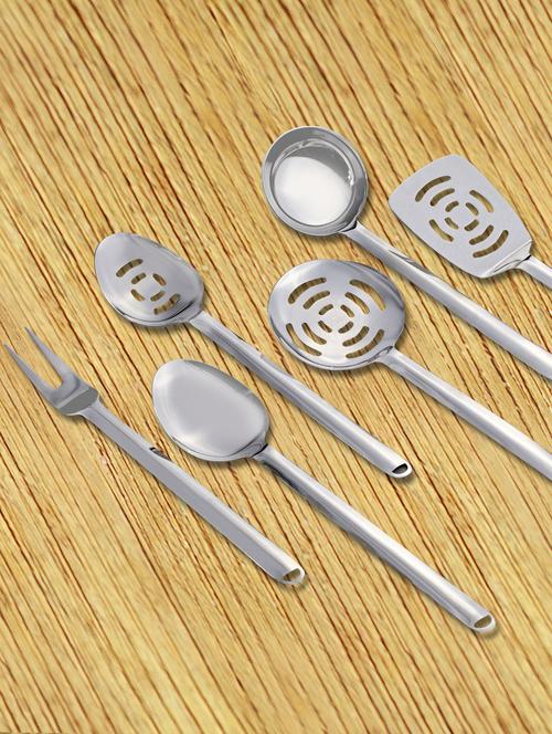 Silver Royal Kitchen Tools Set - 5 Pieces - Awkenox