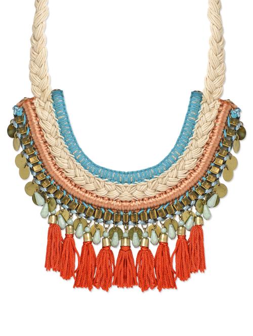 Majestic Necklace With Tassels - 42033 - Very Small Image - 1