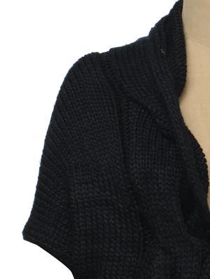 Knitted Black Bolero - 43860 - Standard Image - 4