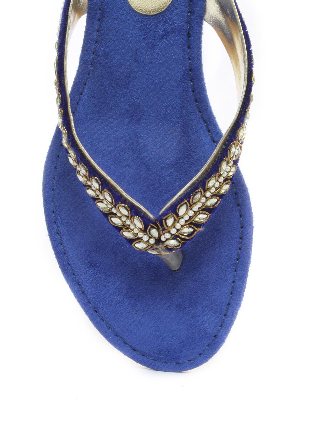 Pearl Lace Low Wedges - 47872 - Zoom Image - 4
