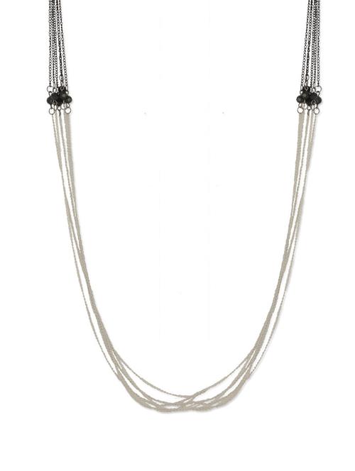 Black & White Clash Of The Titans Necklace - YOUSHINE