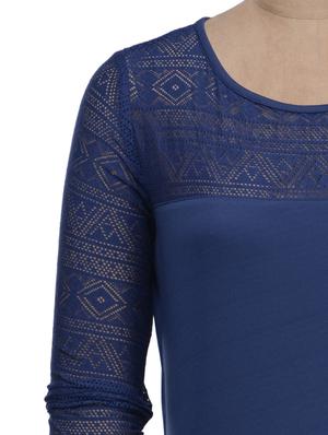 navy blue lace dress - 50684 - Standard Image - 4