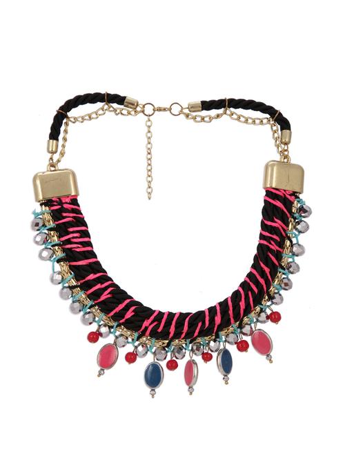 trendy intertwined necklace - 57412 - Standard Image - 1