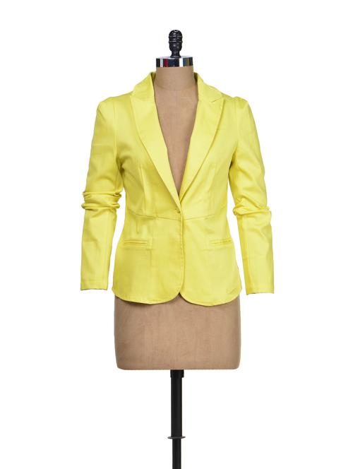 Sunny Yellow Summer Jacket - 66238 - Very Small Image - 1