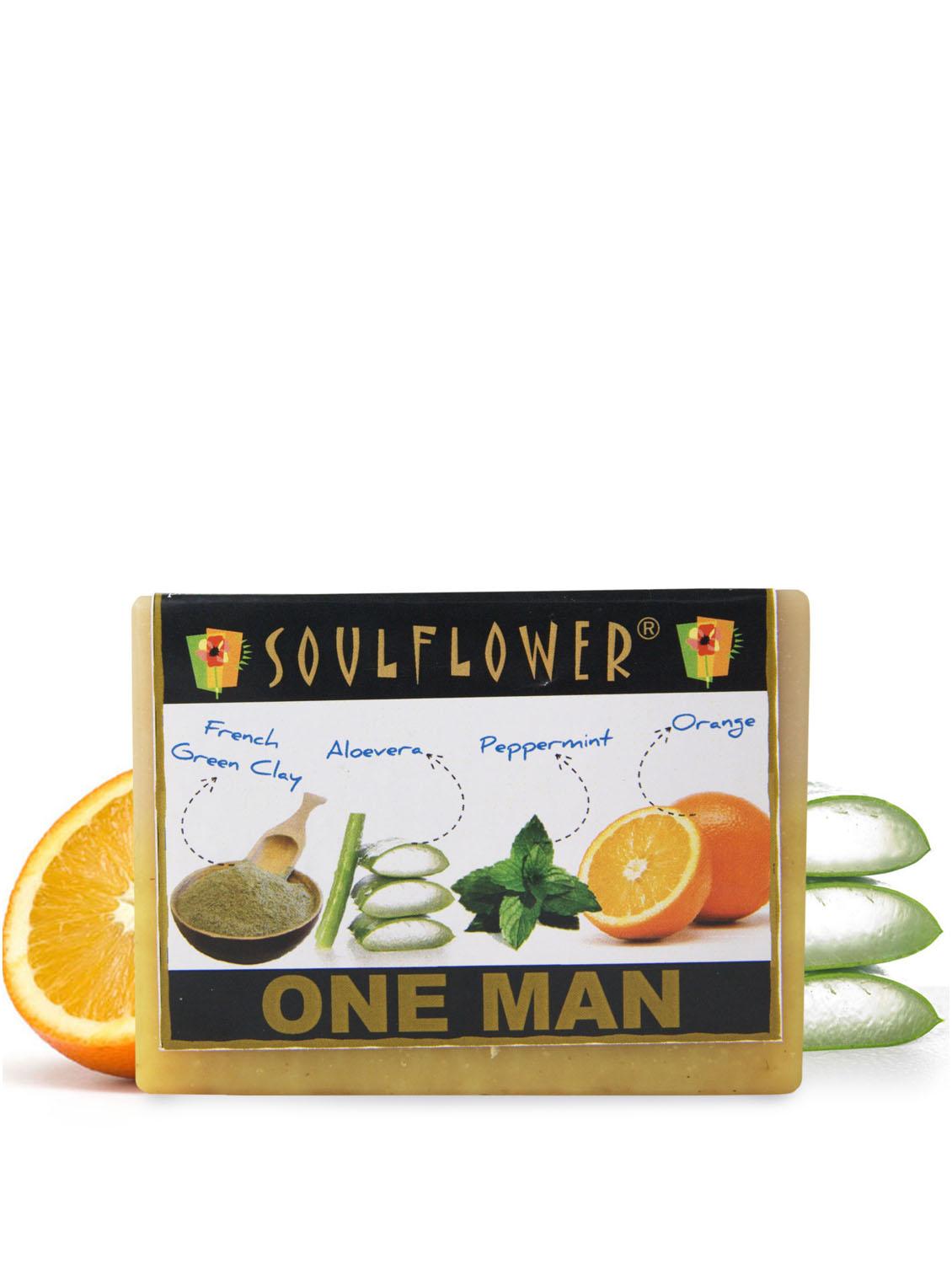 One Man Soap For Men (Vegan) - SOULFLOWER