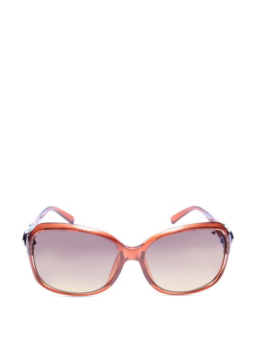 Stunning Brown Oval Shaped Sunglasses - 860935 - Very Small Image - 1