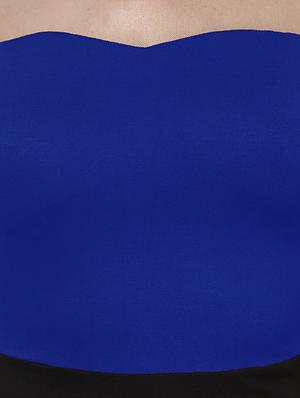 color block sheer panel sheath dress - 886295 - Standard Image - 4