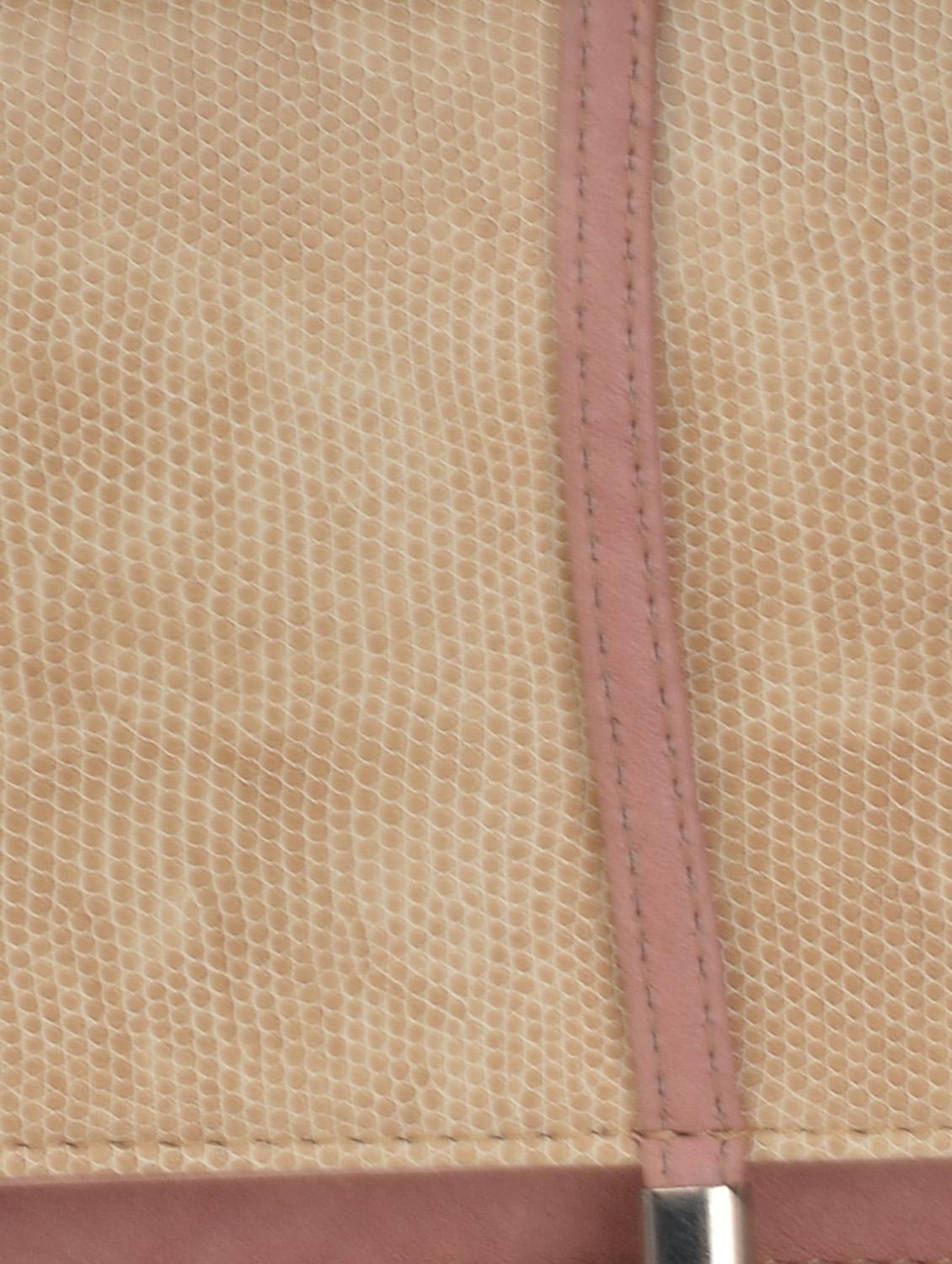 beige leatherette clutch - 888188 - Zoom Image - 4
