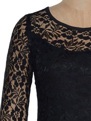 black lace dress - 894291 - Standard Image - 4