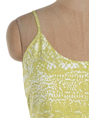 snake print lime chemise dress - 894300 - Standard Image - 4