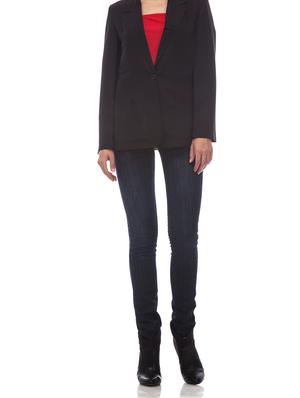 black poly crepe formal blazer - 894347 - Standard Image - 4