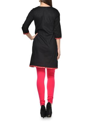 Solid Pink Leggings - 915152 - Standard Image - 4