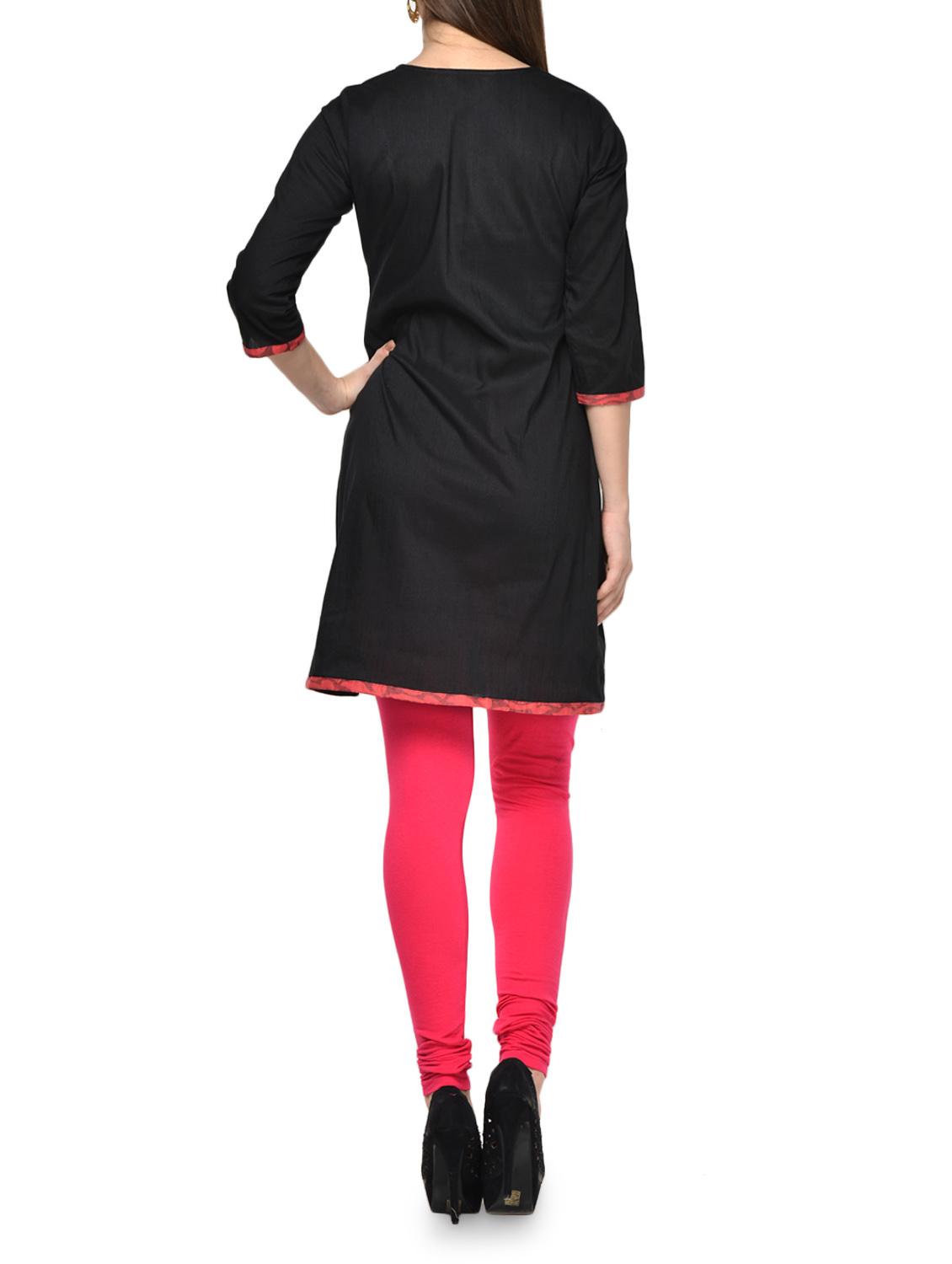 Solid Pink Leggings - 915152 - Zoom Image - 4