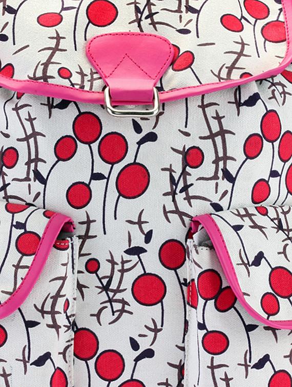 abstract printed white backpack - 941710 - Zoom Image - 4