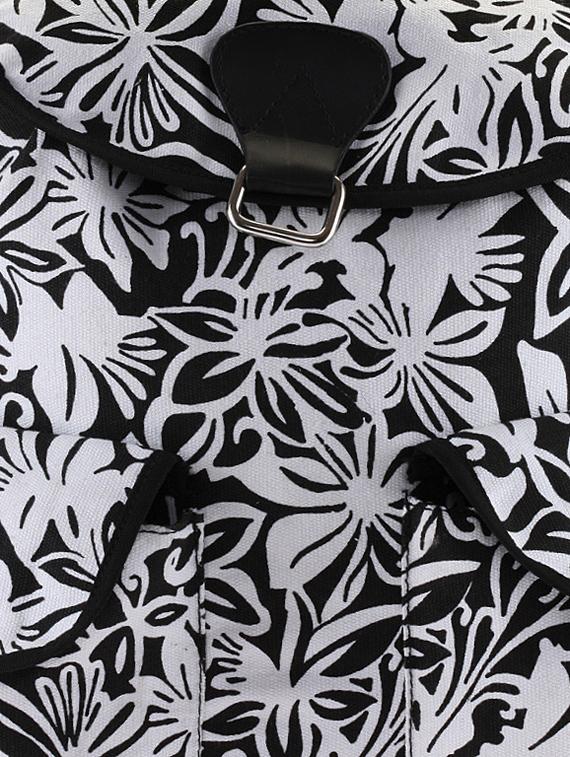 white floral print backpack - 941712 - Zoom Image - 4