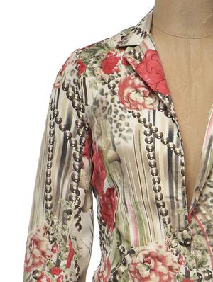 multi-coloured floral print blazer - 950232 - Standard Image - 4