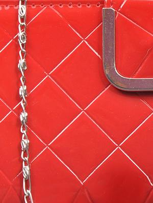 red glossy slingbag - 951024 - Standard Image - 4