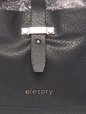 black textured leatherette hobo bag - 9545971 - Standard Image - 4