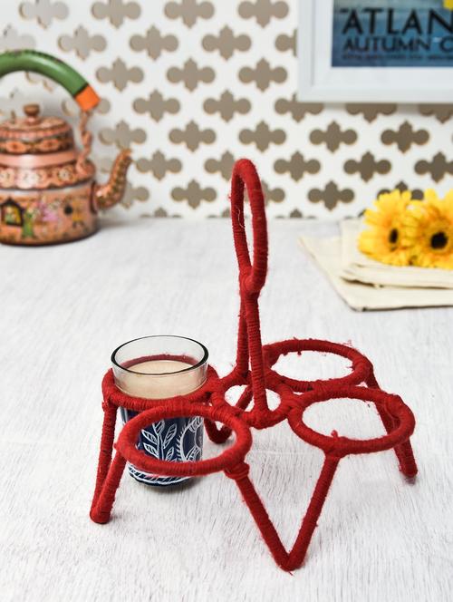 red jute chika (4 glasses) - 9559690 - Standard Image - 1