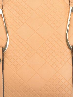 beige leatherette handbag - 9634135 - Standard Image - 4