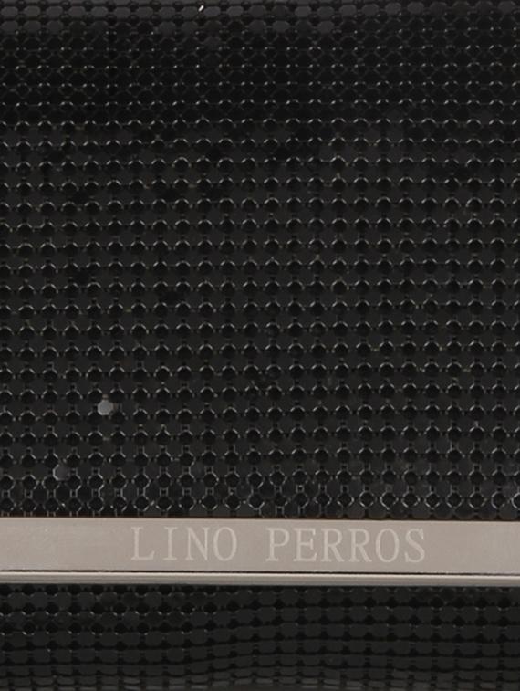 solid black leatherette embellished clutch - 9653858 - Zoom Image - 4