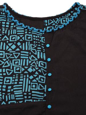 button detail asymmetric dress - 9668577 - Standard Image - 4