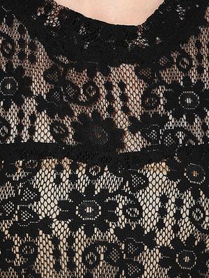 black lacy top - 9673001 - Standard Image - 4