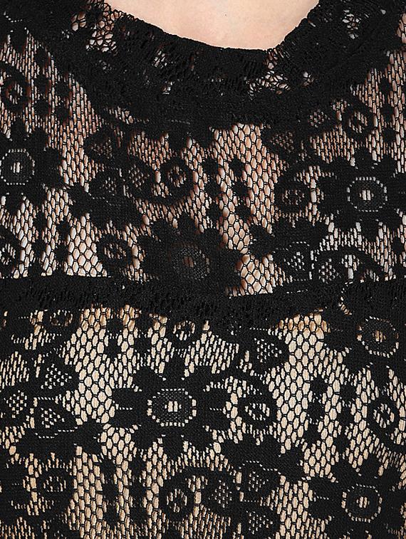 black lacy top - 9673001 - Zoom Image - 4