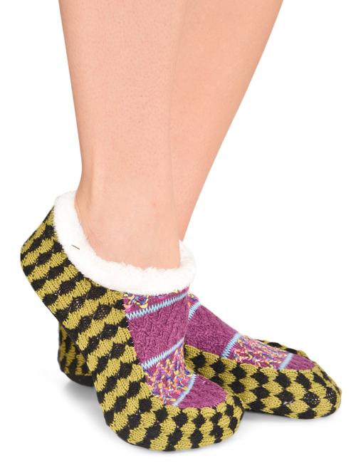 multicolored acrylic ankle length booties - 9697391 - Very Small Image - 1