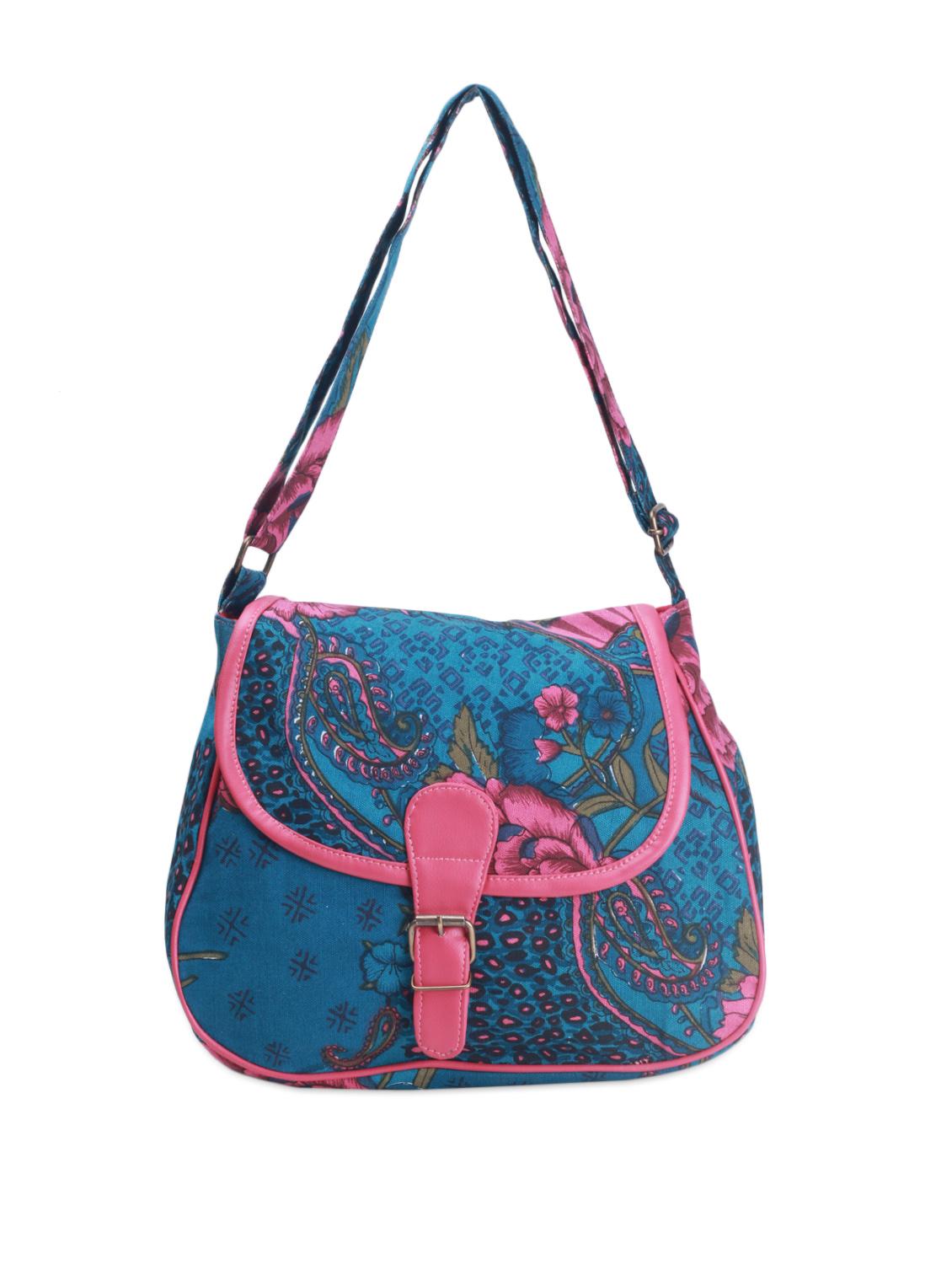 Printed Cotton Everyday Sling Bag - Art Forte