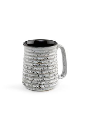 off white and brown ceramic studio beer mug set - 9731877 - Standard Image - 4
