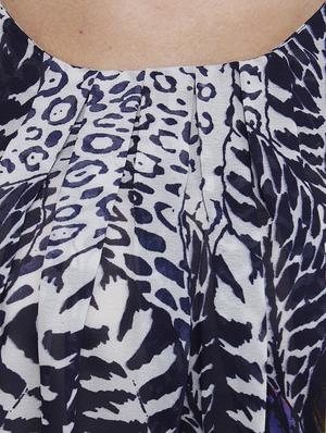 grey printed top - 9737405 - Standard Image - 4
