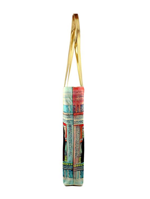 multicolour satin shopping bags & tote - 9758310 - Zoom Image - 4
