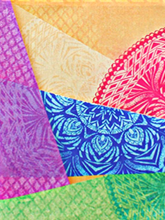 multicolour satin shopping bags & tote - 9758315 - Zoom Image - 4
