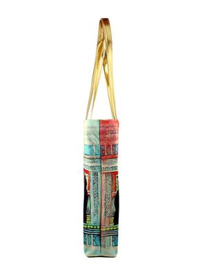 multicolour satin shopping bags & tote - 9758358 - Standard Image - 4