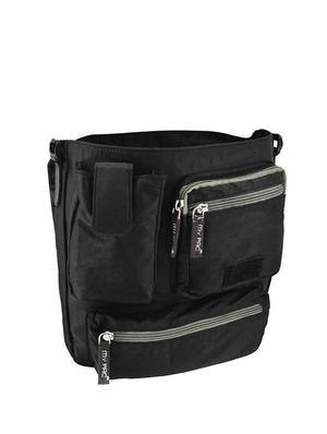 black color waterproof sling bag - 9769521 - Standard Image - 4