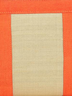 orange and gold silk sling bag - 9792246 - Standard Image - 4