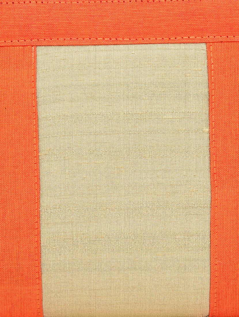 orange and gold silk sling bag - 9792246 - Zoom Image - 4