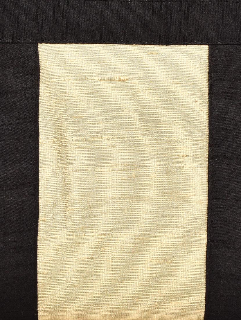 black and gold silk sling bag - 9792248 - Zoom Image - 4