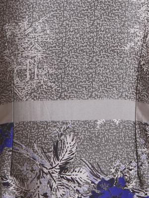 multi poly lycra, chiffon dress - 9794906 - Standard Image - 4