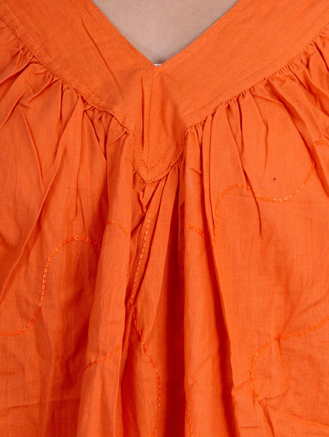 orange COTTON dress - 9820685 - Zoom Image - 4