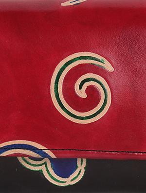 multi colored genuine leather bag - 9840877 - Standard Image - 4