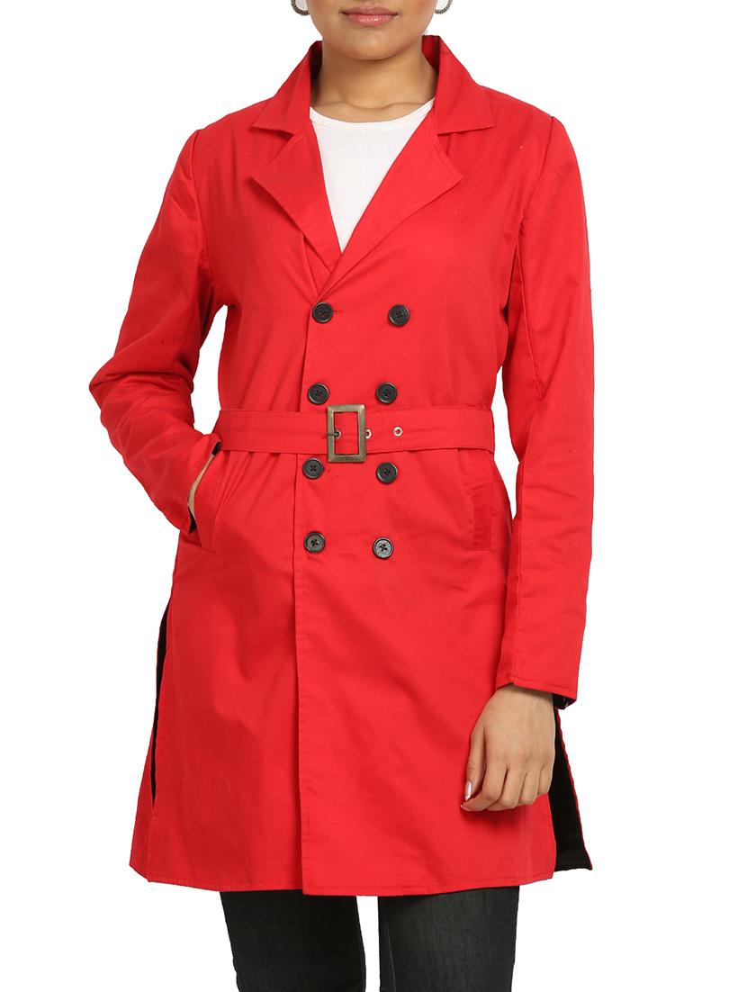Pink Cotton Winter Coat - By