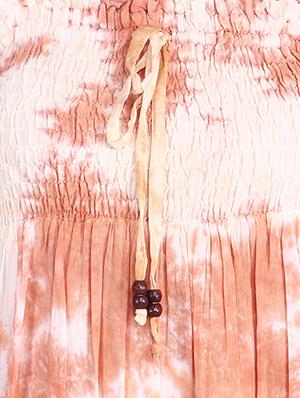 brown,cream color cotton dress - 9861114 - Standard Image - 4