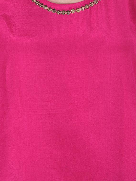 pink color cotton top - 9861130 - Zoom Image - 4